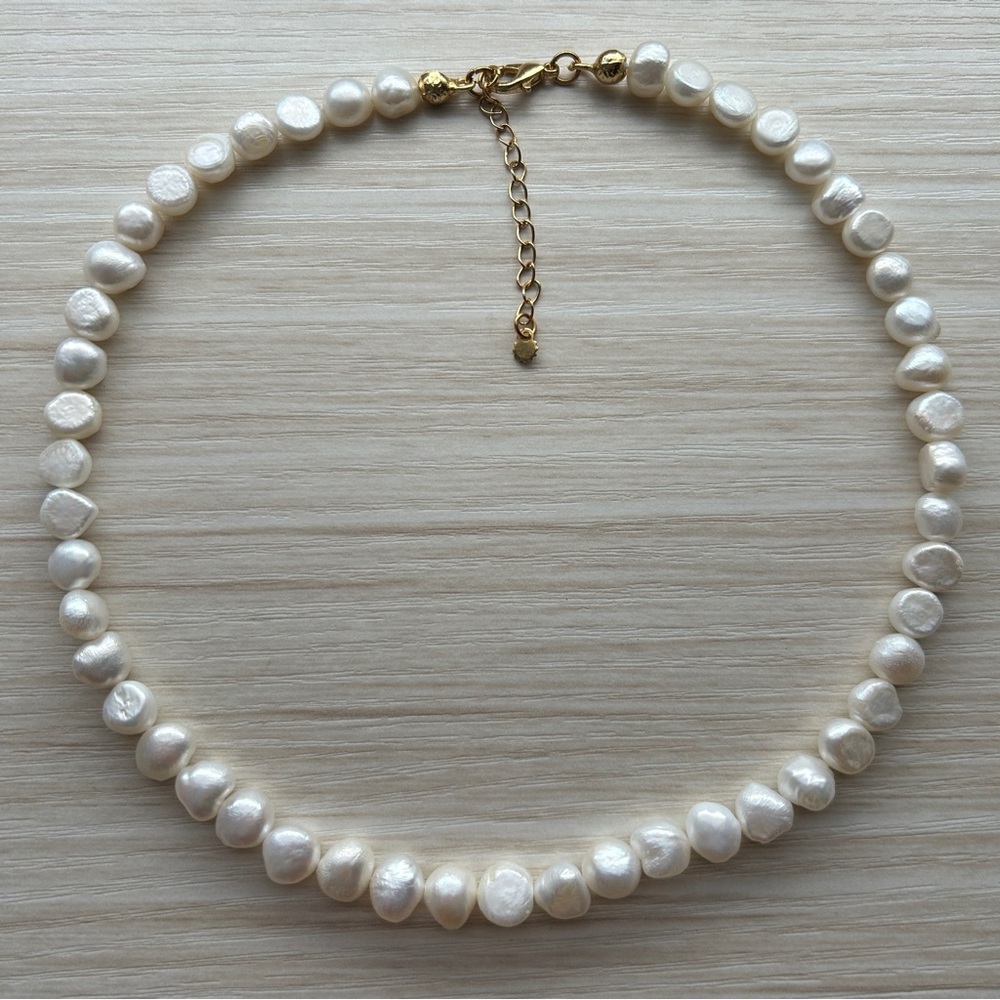 natural fresh water pearl necklace, bracelet, anklet
